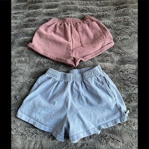 Bundle (2) Pairs of Los Angeles Apparel shorts